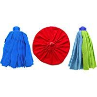 PAMEX Fregona Microfibra Ballarina Tiras Set 3 Unidades 3 Modelos 3 Usos