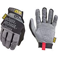Mechanix Wear - Especialidad 0,5 mm guantes de alta destreza (Peque&ntilde;o, Gris)