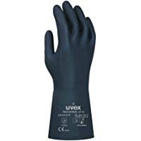 Uvex Ruvex-Fapr_10 - Guantes de protecci&oacute;n (10 unidades), color negro