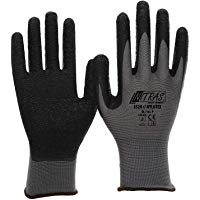 NITRAS Nylotex 3520 Guantes Trabajo - Guantes de Seguridad y Proteccion Laboral - 12 pares, S