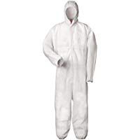 Tector - Mono protector con capucha (antiqu&iacute;micos, polvo, part&iacute;culas nucleares, antiest&aacute;tico, categor&iacute;a 3, tipo 5 y 6), talla L