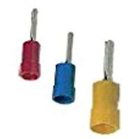 KPS 702200019 Terminales Preaislados, Terminal - Puntera, 1.5 mm&sup2; - 2.5 mm&sup2; Secci&oacute;n del Conductor, Azul, Juego de 100