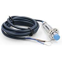 Detector capacitivo de Heschen, modelo LJC12A3-5-Z/BX, mide de 1 a 5 mm, de 6 a 36 V CC 300 mA, NPN, normalmente abierto (NO), de 3 hilos
