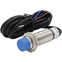 Heschen Interruptor de sensor de proximidad capacitivo LJC18A3-B-Z/BX, detector 1 -10 mm, 6-36 V DC, 300 mA NPN, normalmente abierto (NO) 3 cables