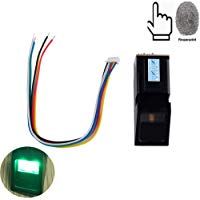 Lector &oacute;ptico de huellas digitales Sensor Esc&aacute;ner M&oacute;dulo Cerradura de la puerta Control de acceso Luz verde para Arduino Mega2560 UNO R3 WishioT