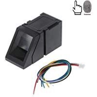 R307 &oacute;ptico huellas dactilares Sensor Lector Esc&aacute;ner M&oacute;dulo Cerradura puerta Control acceso Luz azul para Arduino UNO R3 Wishiot