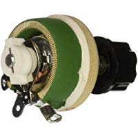 Reostato de disco de ceramica - SODIAL(R)Resistencia de sola vuelta 25W 30 Ohm Reostato de disco de ceramica de forma conica ajustable