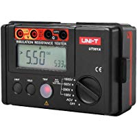 Uni-T UT501A Meg&oacute;hmetro Digital Medidor de Aislamiento de Tierra Probador de Resistencia + LCD Retroiluminaci&oacute;n