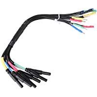 Akozon Hantek 6 Canales Universal Breakout Leads para Oscilliscope de diagn&oacute;stico automotriz 4 tama&ntilde;os 0.6mm, 1.5mm, 2.3mm y 2.8mm Conjunto de electrodos（HT306）