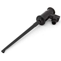 measu Anillo Connectors 411055&nbsp;Pinza de punta de prueba, 135&nbsp;mm de longitud), color negro
