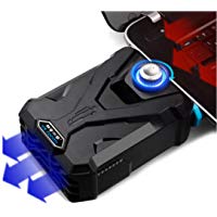 Refrigerador port&aacute;til EletecPro Ventiladores externos con vac&iacute;o, Extracci&oacute;n de calor del aire Control de velocidad del viento USB, Juntas 4 cubiertas, Velocidad del viento ajustable, Cinta reutilizable, Computadora port&aacute;til CPU Cool pad