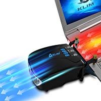 KLIM Tornado - Enfriador para port&aacute;tiles - NUEVO E INNOVADOR &ndash; Refrigeraci&oacute;n r&aacute;pida &ndash; Disipador de calor USB &ndash; Peque&ntilde;o, ligero, potente y efectivo contra el sobrecalentamiento &ndash; Base de refrigeraci&oacute;n