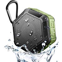 Altavoz Bluetooth, reproductor de audio port&aacute;til inal&aacute;mbrico al aire libre Hexagonal impermeable (Color : Green)