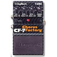 DigiTech CF7 efecto Chorus Pedal f&aacute;brica de la guitarra Negro