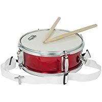 DB Percussion DB0100 - Caja infantil 10" x 4" 4 divabedul-bordon, color rojo