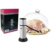 Fumador Pistola + Astillas De Madera Humo Infusor Fumador De Alimentos Salm&oacute;n Ahumado Salchicha Ahumador De Carne Fumador Port&aacute;til Fumador Port&aacute;til para Cocinar BBQ