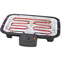 Tristar BQ-2813 Barbacoa el&eacute;ctrica de Mesa, 250 W, Grid, Negro