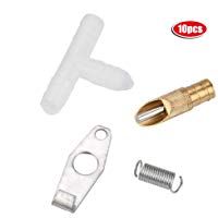 HEEPDD 10 unids/Set alimentador de Agua de Conejo autom&aacute;tico Bebedero de pez&oacute;n de Acero Inoxidable para roedores Aves de Corral Conejo Conejo Rata(Ornitorrinco)