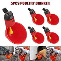 Asseny P&aacute;jaro Agua Timbales Pienso Autom&aacute;tico Gallineros Aves de Corral Pollos Aves de Corral Bebedero
