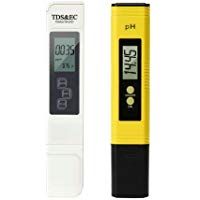 GuDoQi Probador de la Calidad del Agua Digital PH TDS Probador 4-en-1 Tester TDS EC Temperatura PH Medici&oacute;n de Agua Potable en el Hogar Piscina de Acuario Hidrop&oacute;nico