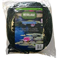 Heritage Pet Products Malla para cubrir estanques de peces Koi y protegerlos de Gatos, hojas o predadores.