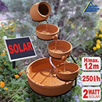 Amur - Fuente solar en cascada para jardines