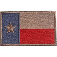 Consoladores Texas bandera moderna SWAT Militar T&aacute;ctica parche cinta ej&eacute;rcito moral insignia brazalete rojo