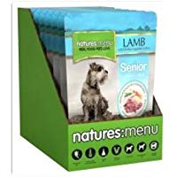 NATURES naturalezas Men&uacute; Cordero mayor con el paquete de perro pollo bolsa 300 g de 8