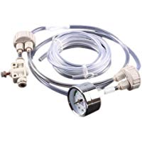 Hrph Kit sistema de CO2 bricolaje acuario con agua de la planta de aire de ajuste del flujo de presi&oacute;n del tanque de pescados del acuario de la v&aacute;lvula de Co2