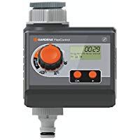 Programador de riego FlexControl de GARDENA: control autom&aacute;tico del riego por d&iacute;a de la semana o cada 2, 3 o 7 d&iacute;as, hasta tres riegos al d&iacute;a, pantalla LCD (1883-20)