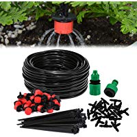 Homga Sistema de riego para jard&iacute;n, Micro Kit de riego por Goteo Riego autom&aacute;tico Rociadores autom&aacute;ticos Kit de riego por Goteo Riego de jard&iacute;n para el Paisaje, Macizo de Flores, Plantas de Patio
