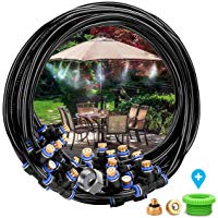 Landrip Sistema de Riego, DIY Riego por Goteo para Jard&iacute;n Patio Paisajes Macetas Plantas, Kit de riego para Balcones