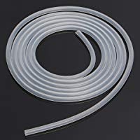 Takestop&reg; - Tubo transparente blanco acr&iacute;lico 6&nbsp;mm x 5&nbsp;m, flexible, para filtros de acuarios o lagos