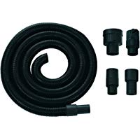 Einhell 2362000 - Extensi&oacute;n para manguera aspirador con 4 adaptadores, color negro
