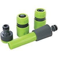 Silverline 394989, Juego de conectores de manguera, Multicolor, 5 Pzas