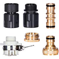[Juego de 6] Conectores de Manguera Conexiones para Tubos Adaptador Universal Accesorios Adapter Conectores