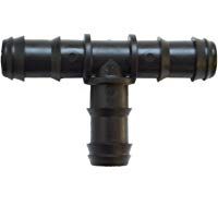 S&M 541995 Te de Goteo 16 mm-Bl&iacute;ster 50 Unidades, Negro, 10 x 14,5 x 24 cm
