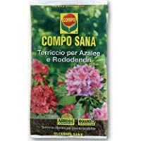 Compo Sana - Sustrato de calidad para azaleas, rododendros y plantas &aacute;cidas, saco de 80 litros