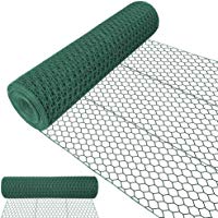 0.75M X 25M Malla de Alambre Hexagonal 25.4mm Red Hexagonal Verde Valla de Jard&iacute;n Metalicas Alambre