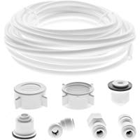 Spares2go Kit de tuber&iacute;a de suministro de agua + nevera conector para Kenwood doble de estilo americano refrigerador/frigor&iacute;fico (1/4&nbsp;"tubo)