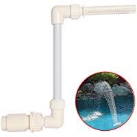 SDGDFXCHN Accesorios para Piscinas Fuente en Cascada, se enfr&iacute;a Temperaturas del Agua de la Piscina Caliente Piscina Cascada Spray Estanque de Fuente Soporte