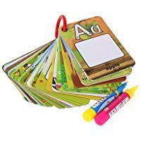 AEVEA Libro para Colorear La Magia del Agua con 2 Pluma del Agua Agua Reutilizable Dibujo Libro 26Pcs