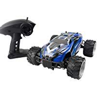 Powpro 9505 Fast RC Cars con 1:16 Escala 2.4GHz 4WD 20MPH de Alta Velocidad y neum&aacute;tico TPR y Control Remoto Off Road Truck para ni&ntilde;os y Adolescentes