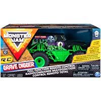 Monster Jam 1:24 RC - Gravedigger Monster truck Motor el&eacute;ctrico - Veh&iacute;culos de tierra por radio control (RC) (Monster truck, Motor el&eacute;ctrico, 1:24, Ready-To-Drive (RTD), Verde, De pl&aacute;stico)