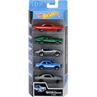 Hot Wheels - Fast and Furious Pack de 5 coches de juguete para ni&ntilde;os +3 a&ntilde;os (Mattel GGH46)