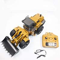 Lorenlli Ajuste HUINA Toys 1583 1/14 10CH Aleaci&oacute;n RC Cami&oacute;n niveladora con Cargador Frontal Carro Ingenier&iacute;a Construcci&oacute;n Veh&iacute;culo Veh&iacute;culo Juguete RTR
