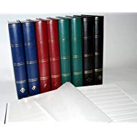 Leuchtturm Clasificador sellos 60 paginas, color verde