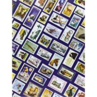 Briefmarken Einsteckbuch HOBBY, 16 wei&szlig;e Seiten, Einband mit Breifmarkenmotiven, DIN A 4