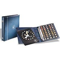 Leuchtturm 336883 &Aacute;lbum de Monedas de Euro en Formato Optima, Azul