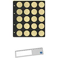 Funda 20 Monedas 31 MM Di&aacute;metro 752 Pardo Pte 10-Unidades